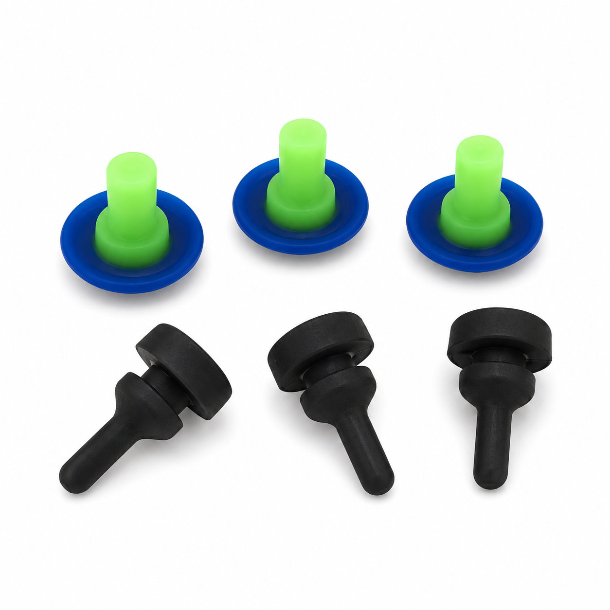 Custom Made Colored Silicone Small Rubber Stoppers