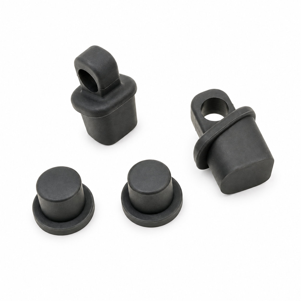High temperature resistant rubber silicone plugs for sealing
