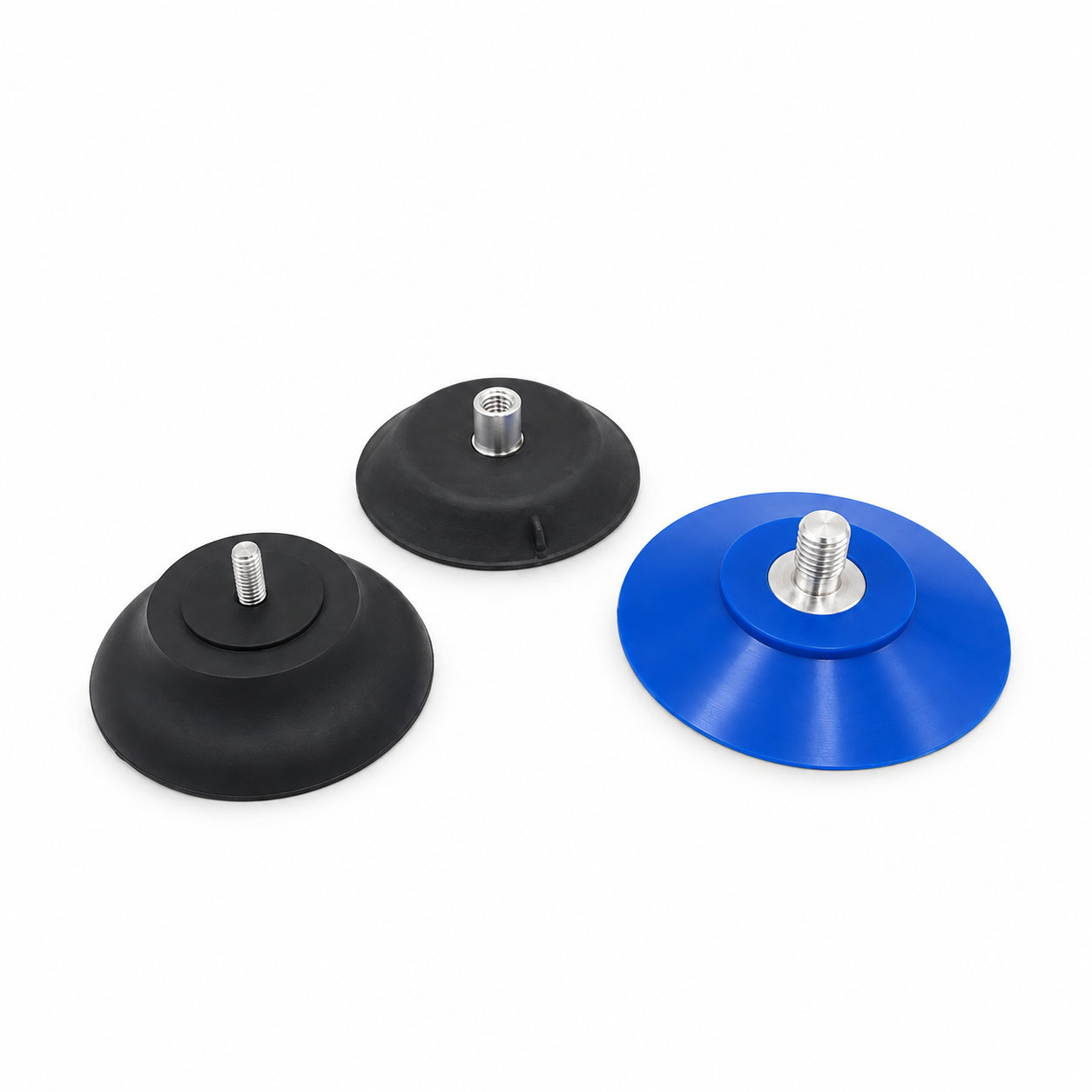 Silicone Rubber Suction Cups with Threaded Screw