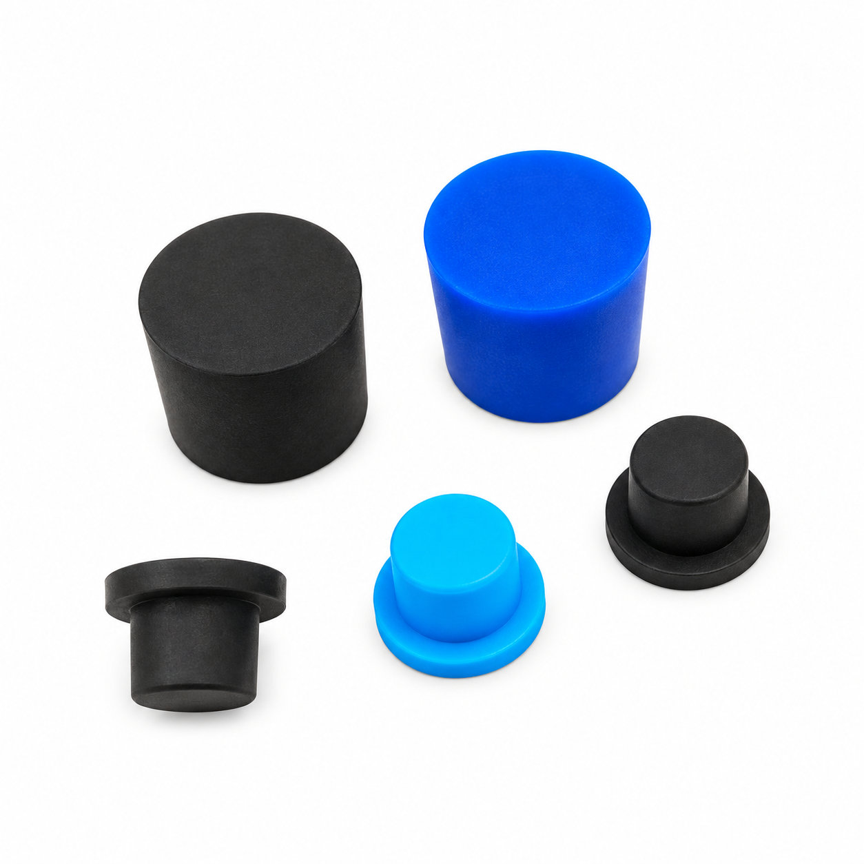 Heat-resistant oil-proof NBR EPDM rubber stoppers/plugs