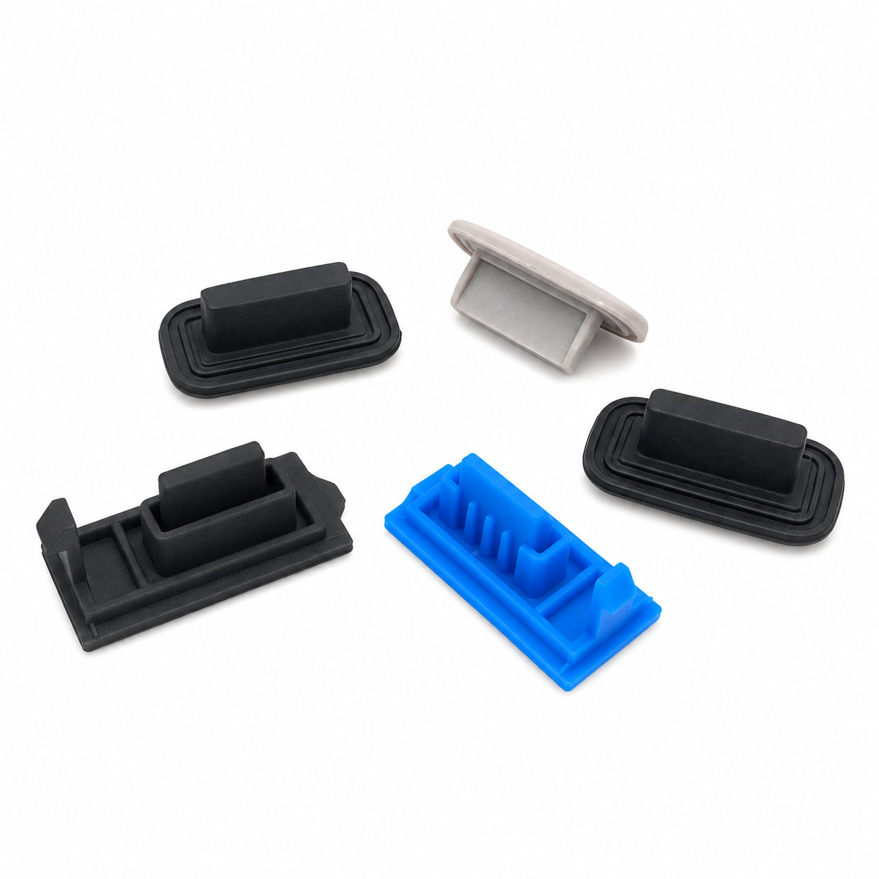 Custom Made Micro USB Rubber Plug for Protection