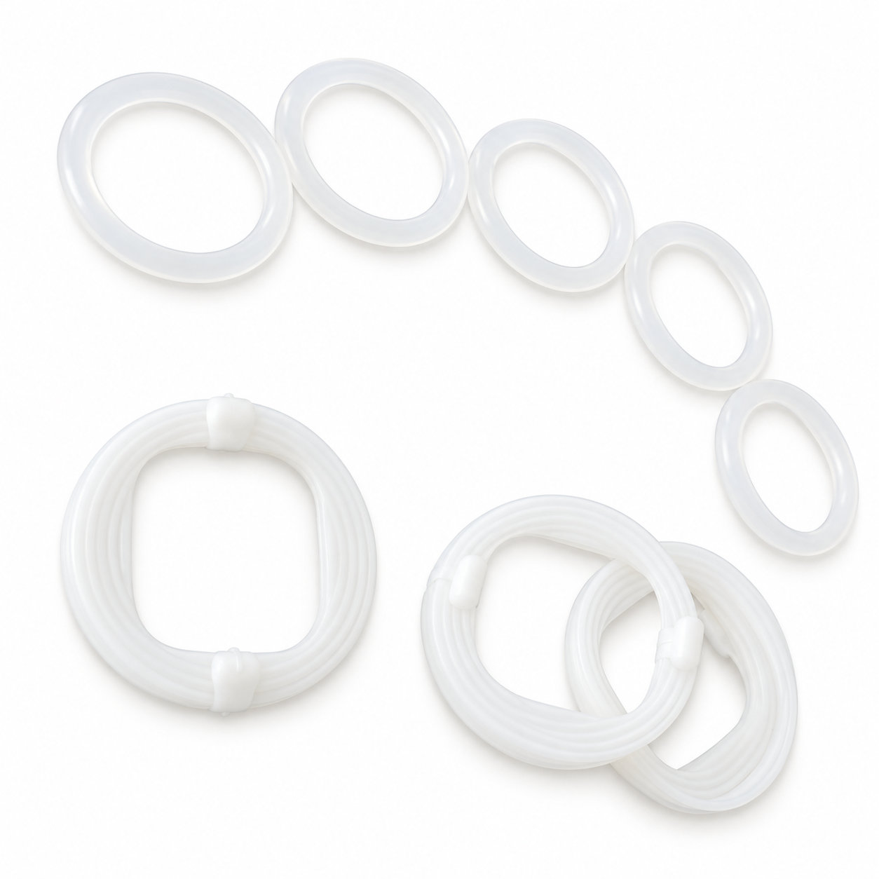 Custom heat resisting silicone rubber o-ring gasket