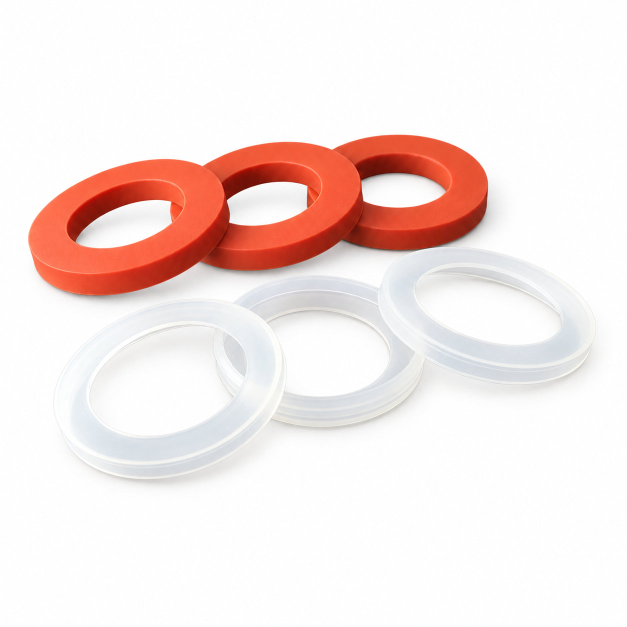 Custom made silicone seal rubber sealing ring gasket