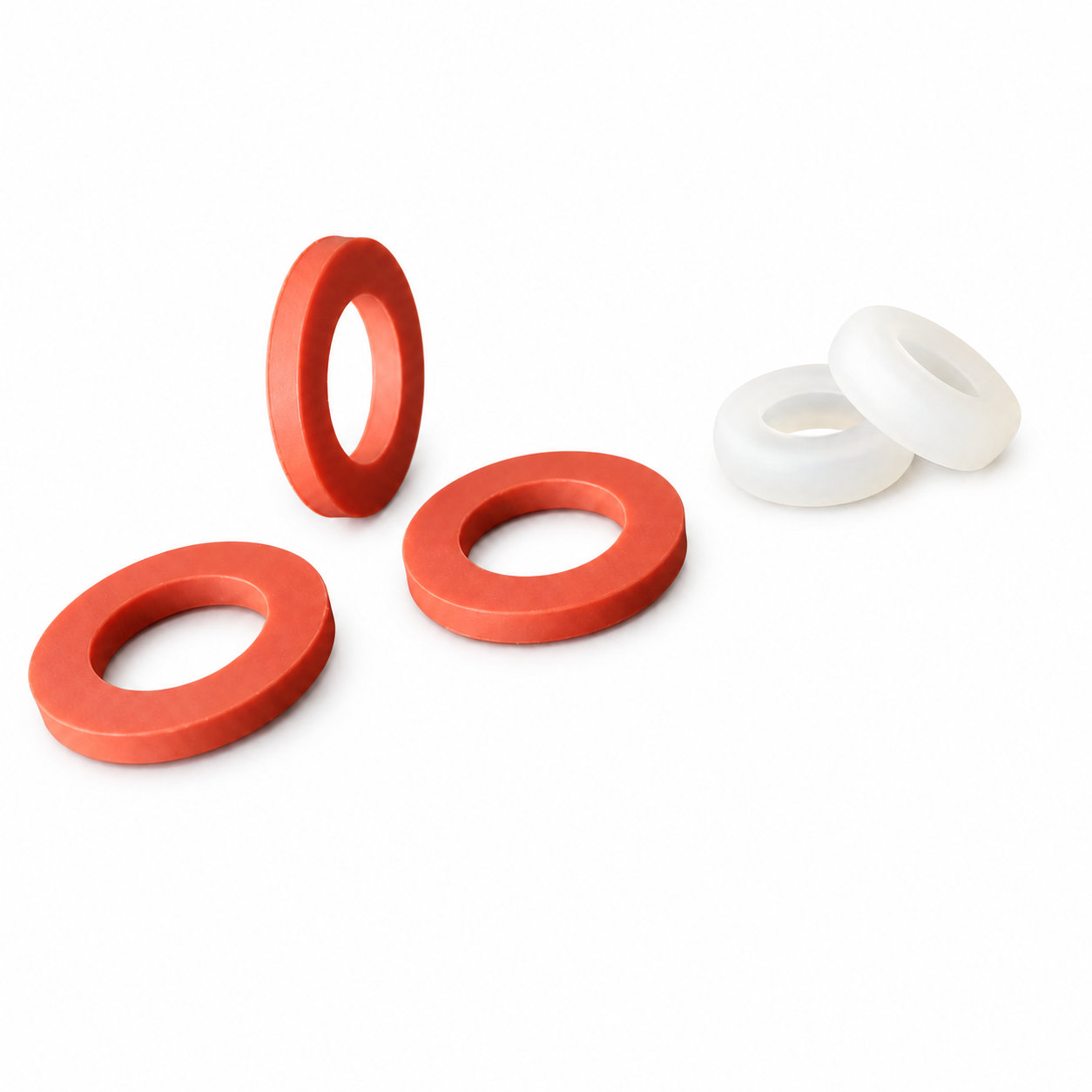 Food grade clear silicone gasket material for soda