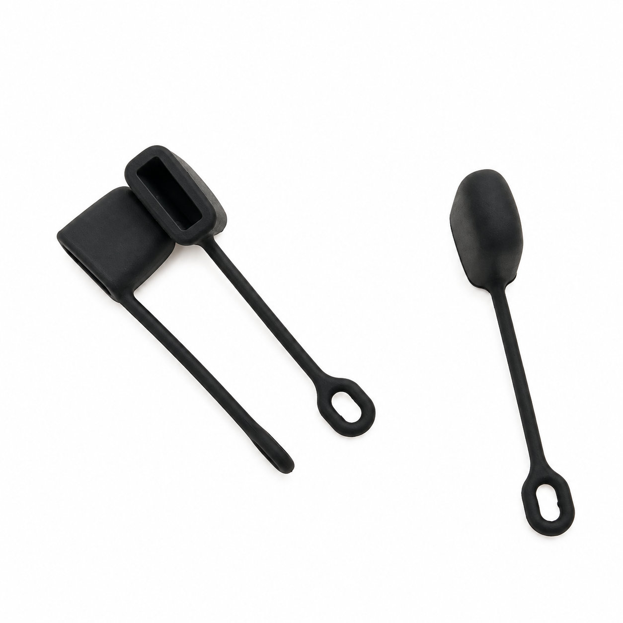molded flexible rubber silicone sealing caps/covers with pull-ring