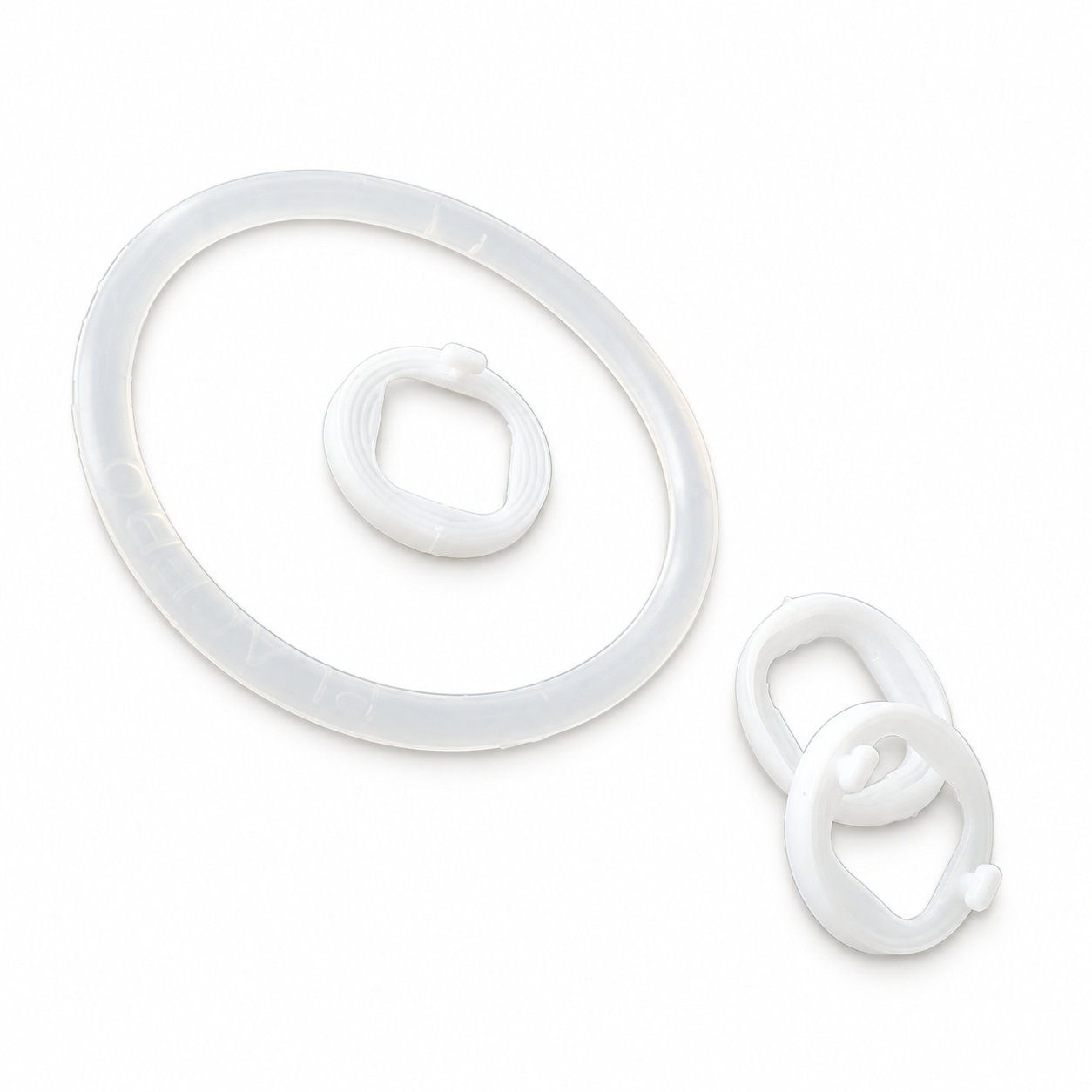 Custom made hot sale clear silicone steam line gaskets