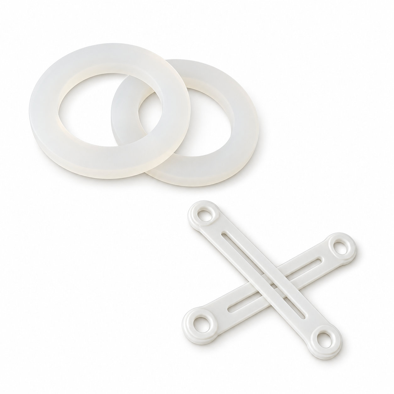 Custom molded transparent rubber seal rings o-ring gasket
