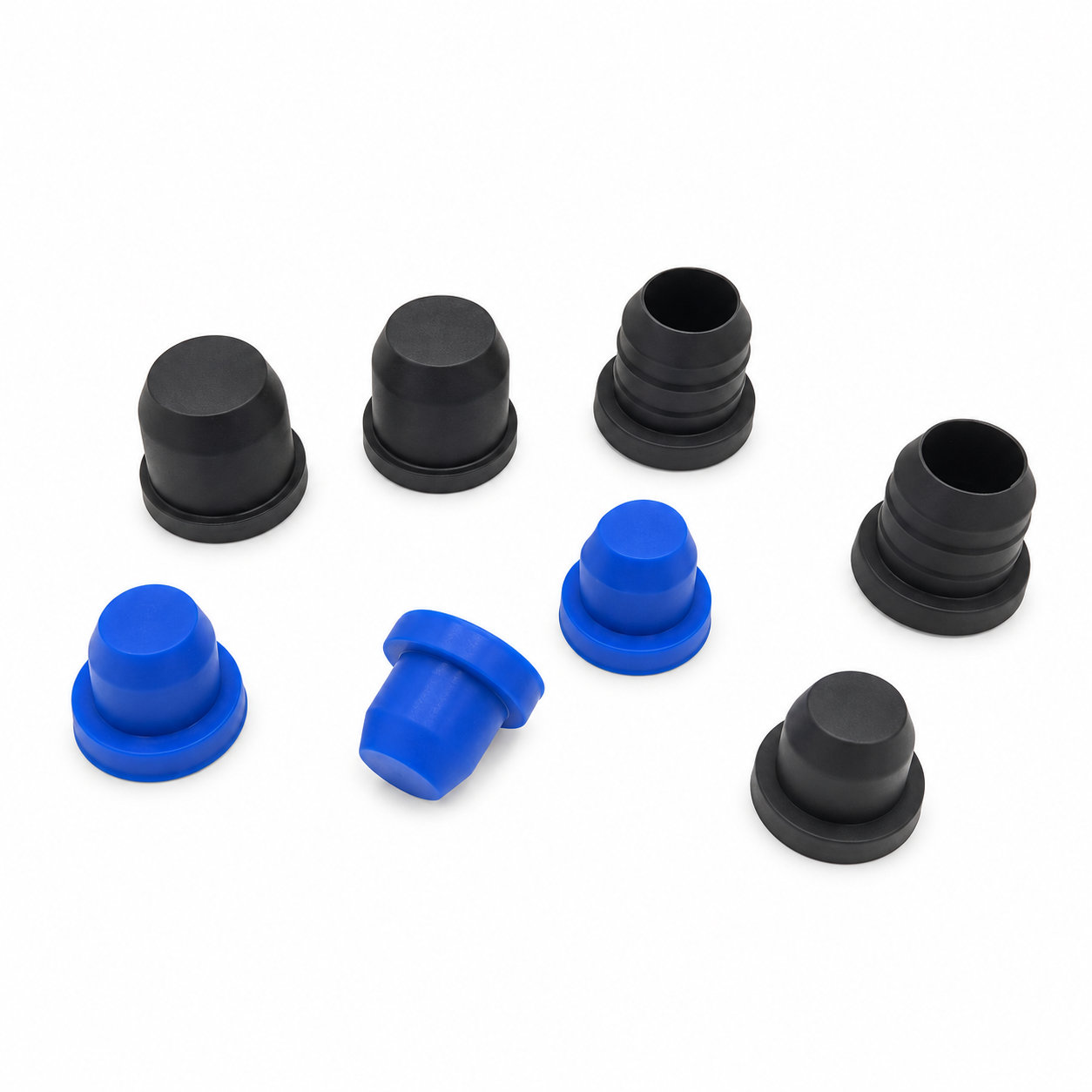Custom made silicone rubber plug for fill hole