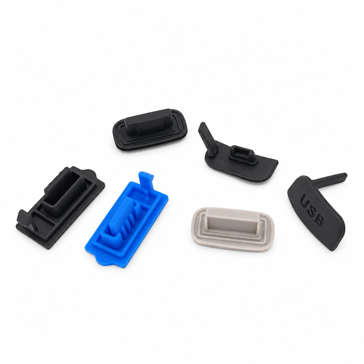 Custom Silicone Rubber Micro USB Plug Manufacturer