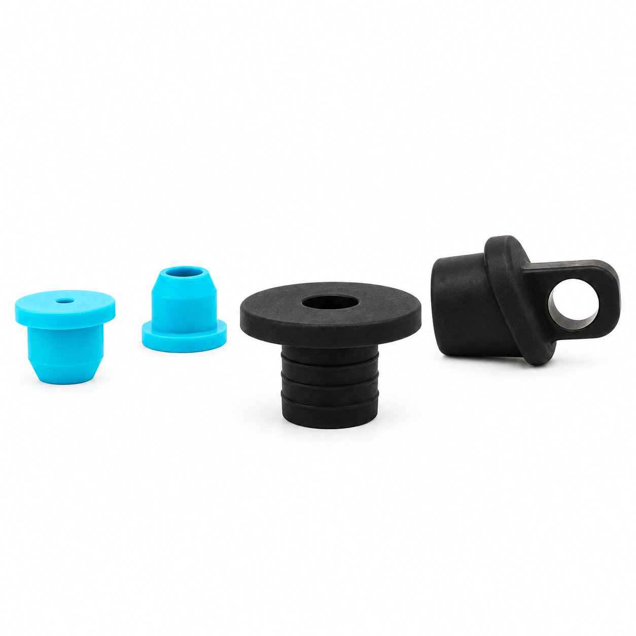 Factory custom silicone end caps rubber bolt caps