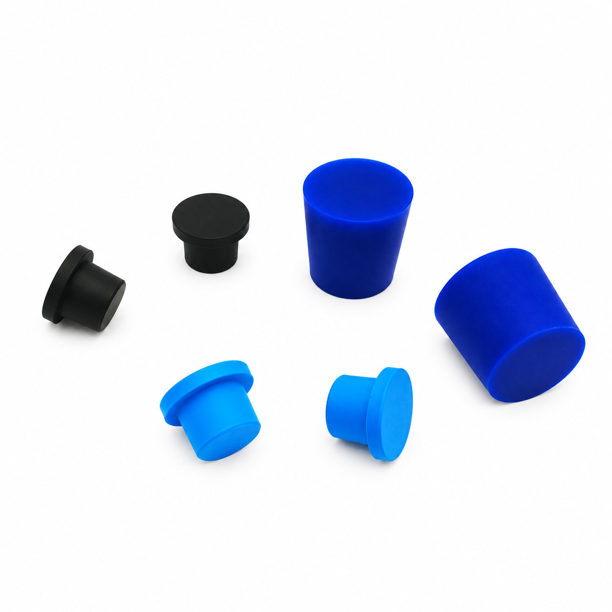 Laboratory medical butyl rubber stoppers for test tube