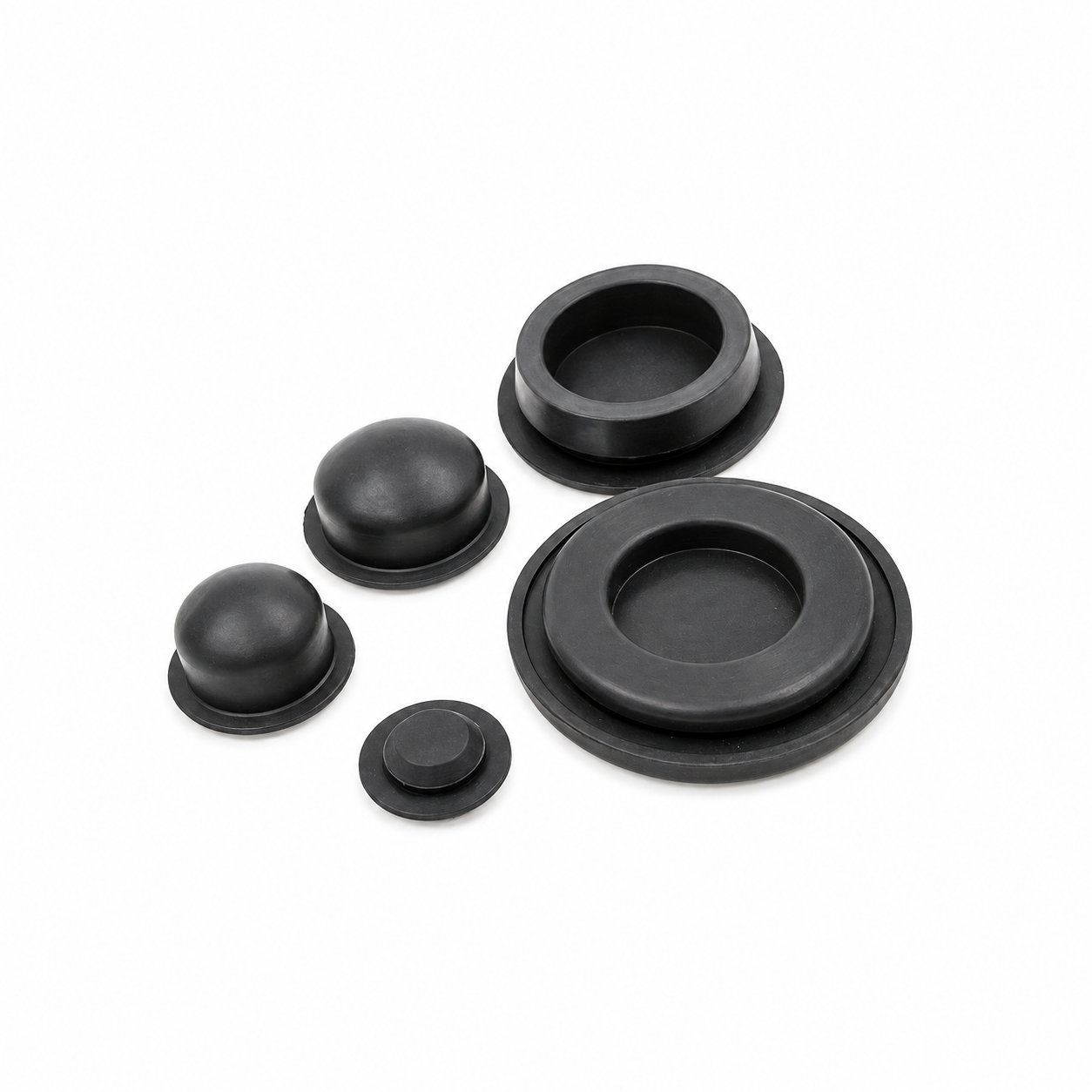 High quality industrial sealing NBR rubber bottle caps/plugs