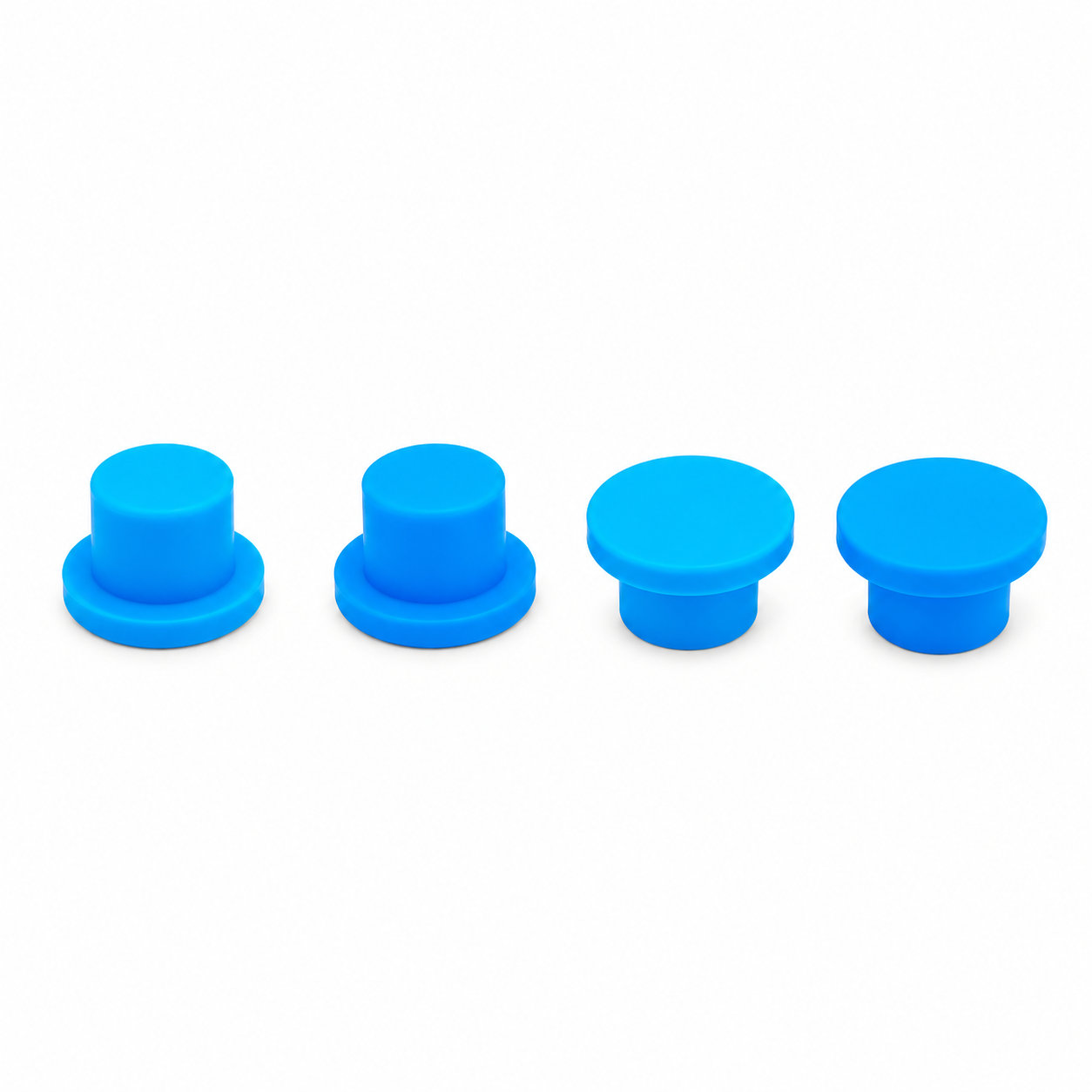 Wholesale 14.4mm BIIR rubber solid stopper caps/bottle plugs