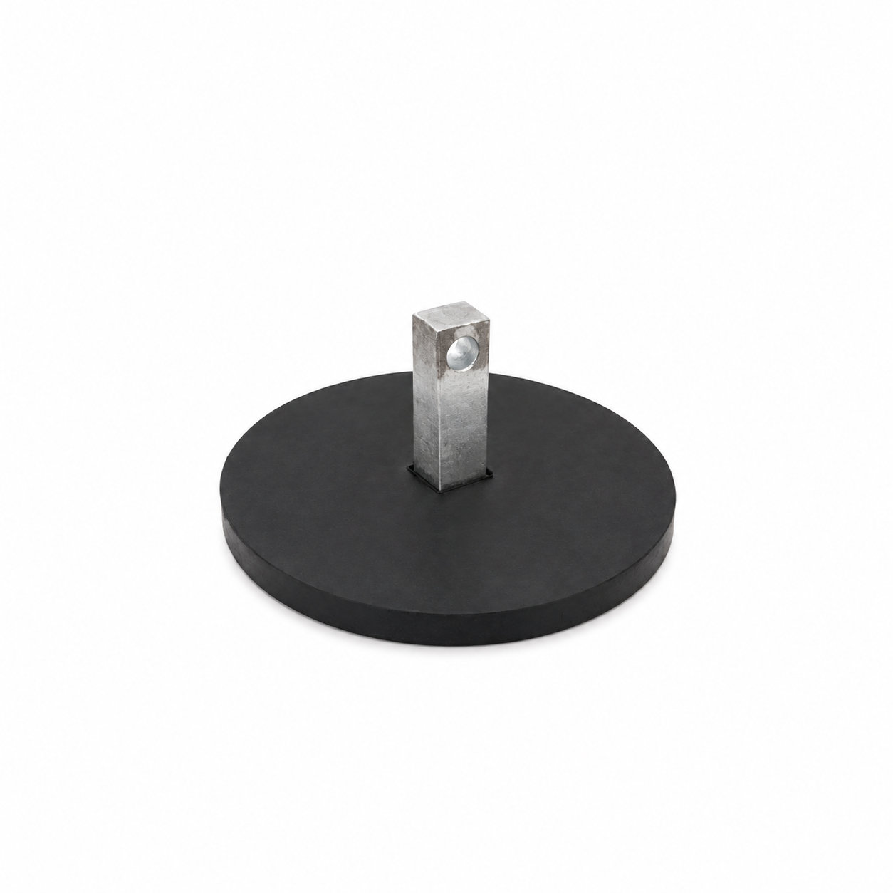 High-temperature-resistant flat rubber suction cup