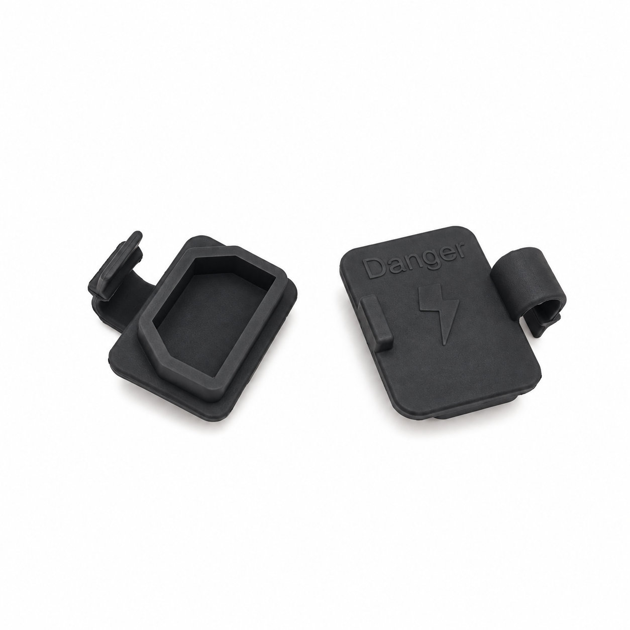 Rubber Micro usb Cover Danger warning Cap