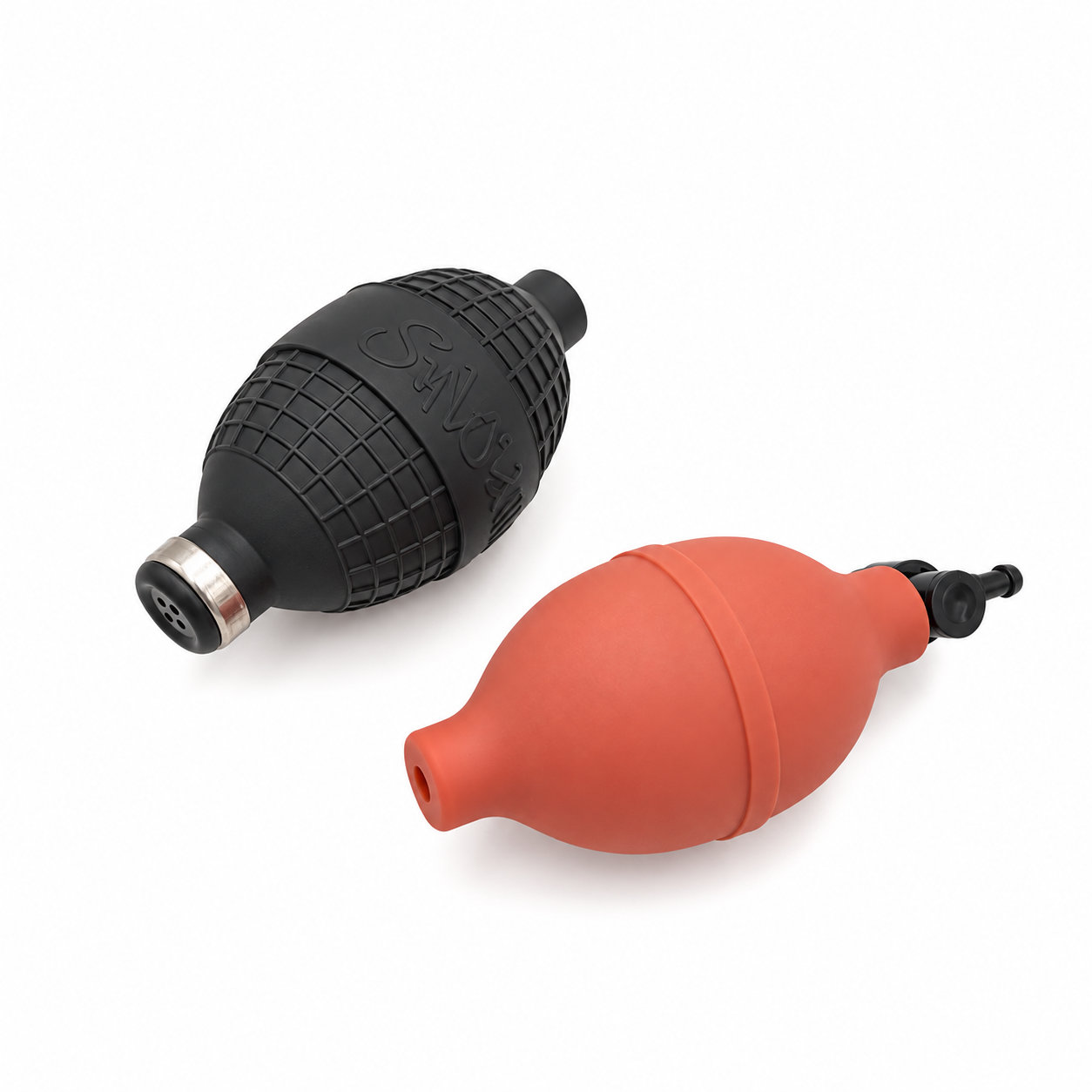 Customized rubber blood pressure bulb and valve