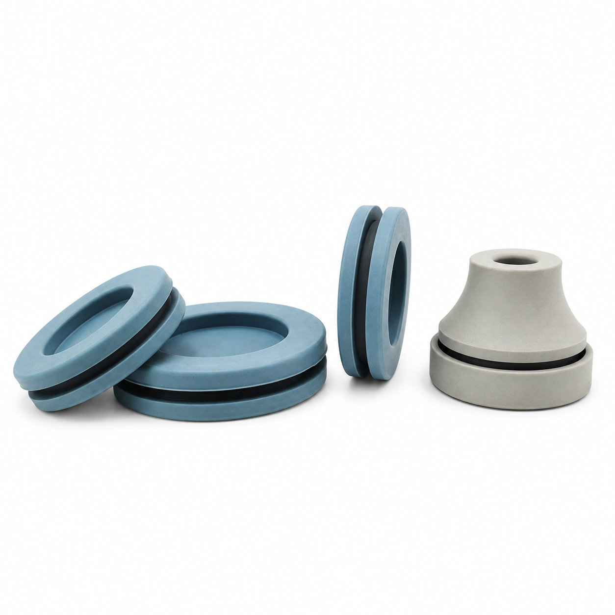 Industrial automotive electrical silicone rubber grommet