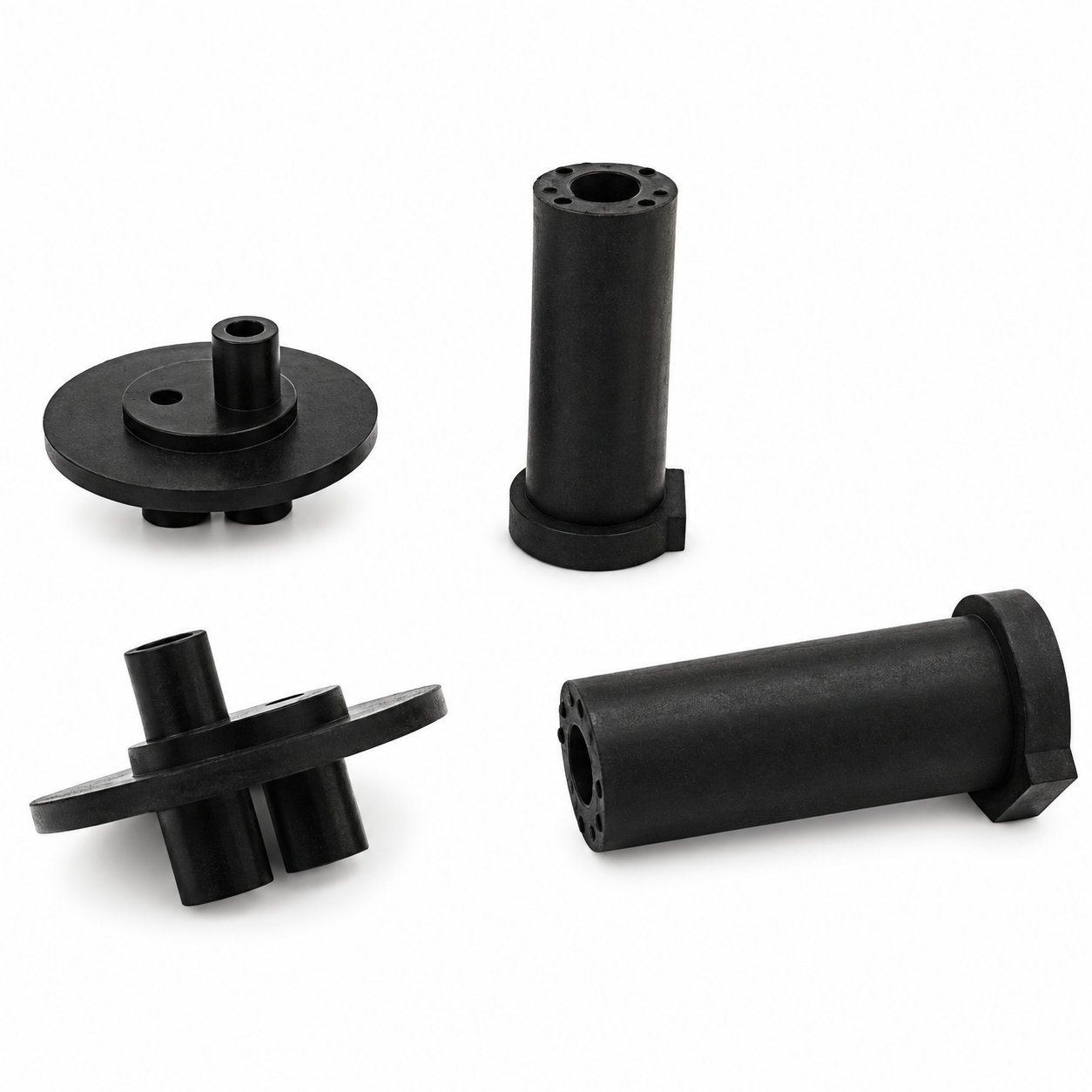 Custom fire retardant silicone rubber cable sealing grommet