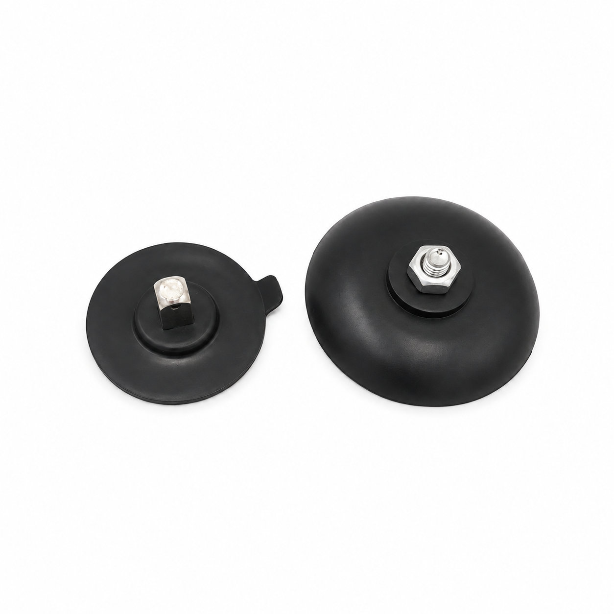 Vacuum suction cup with screw PVC Rubber Silicone