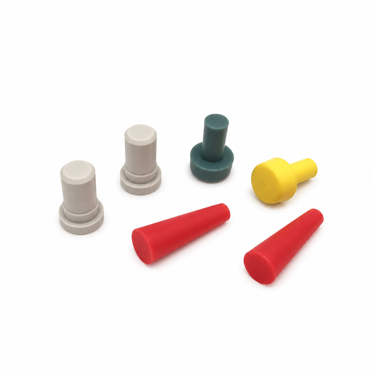 Silicone Rubber Bottle Stopper Seal Holes Plugs