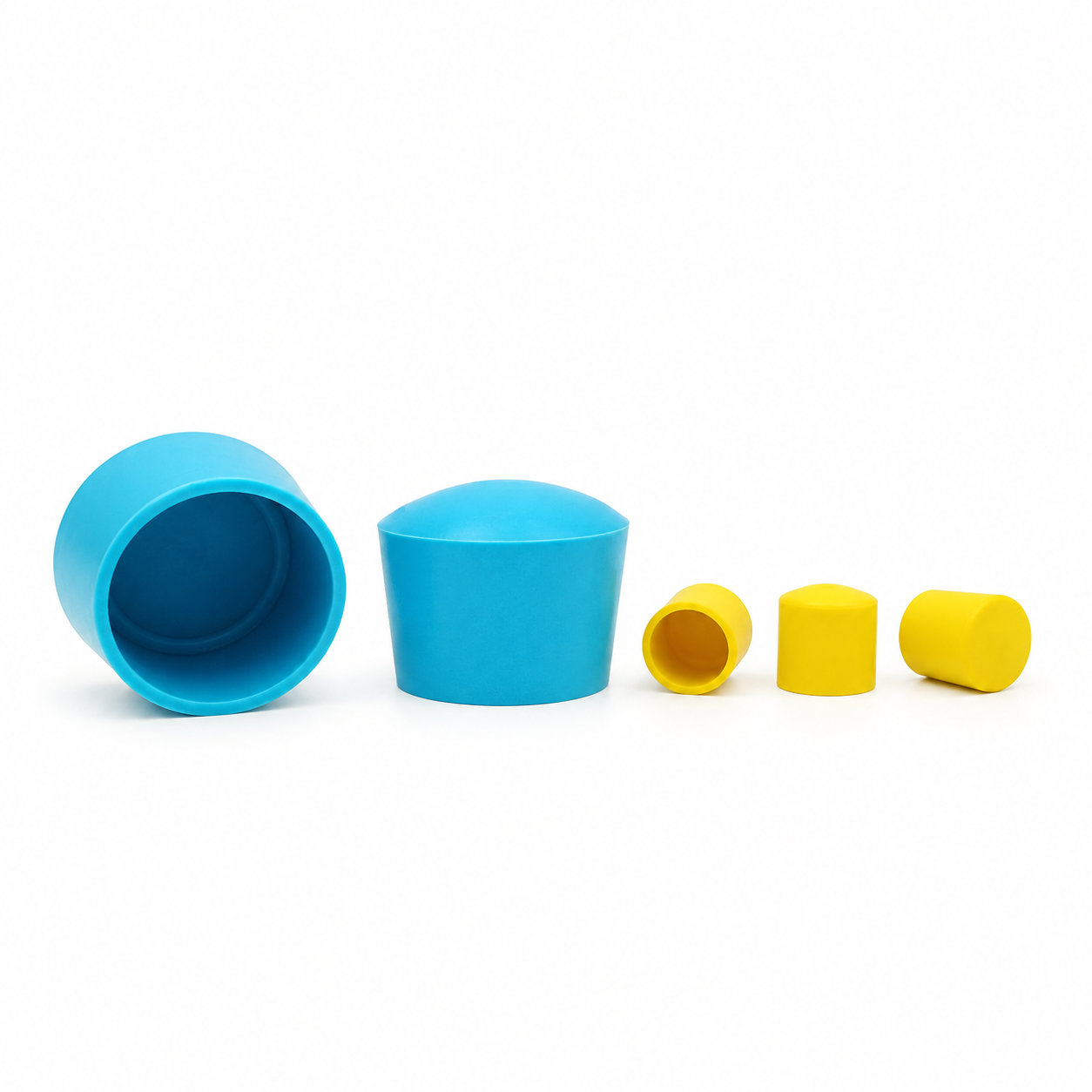 Customized rubber feet cover anti slip step ladder caps