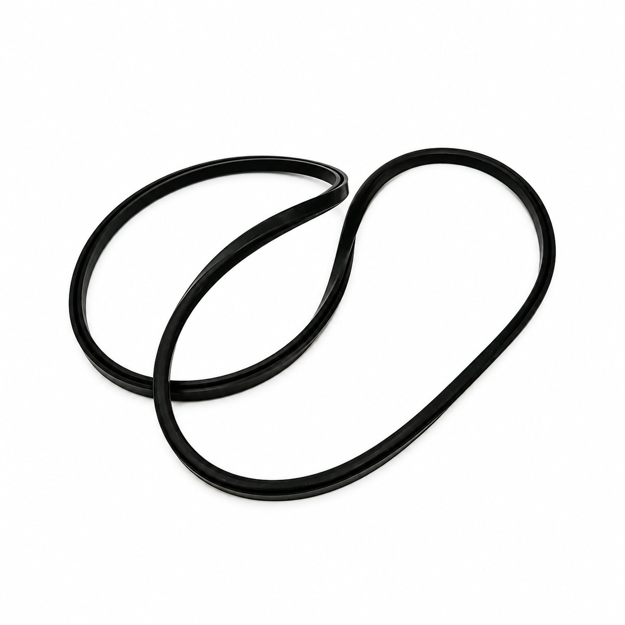 Flexible oil-proof rubber seal ring/molded black rubber gasket