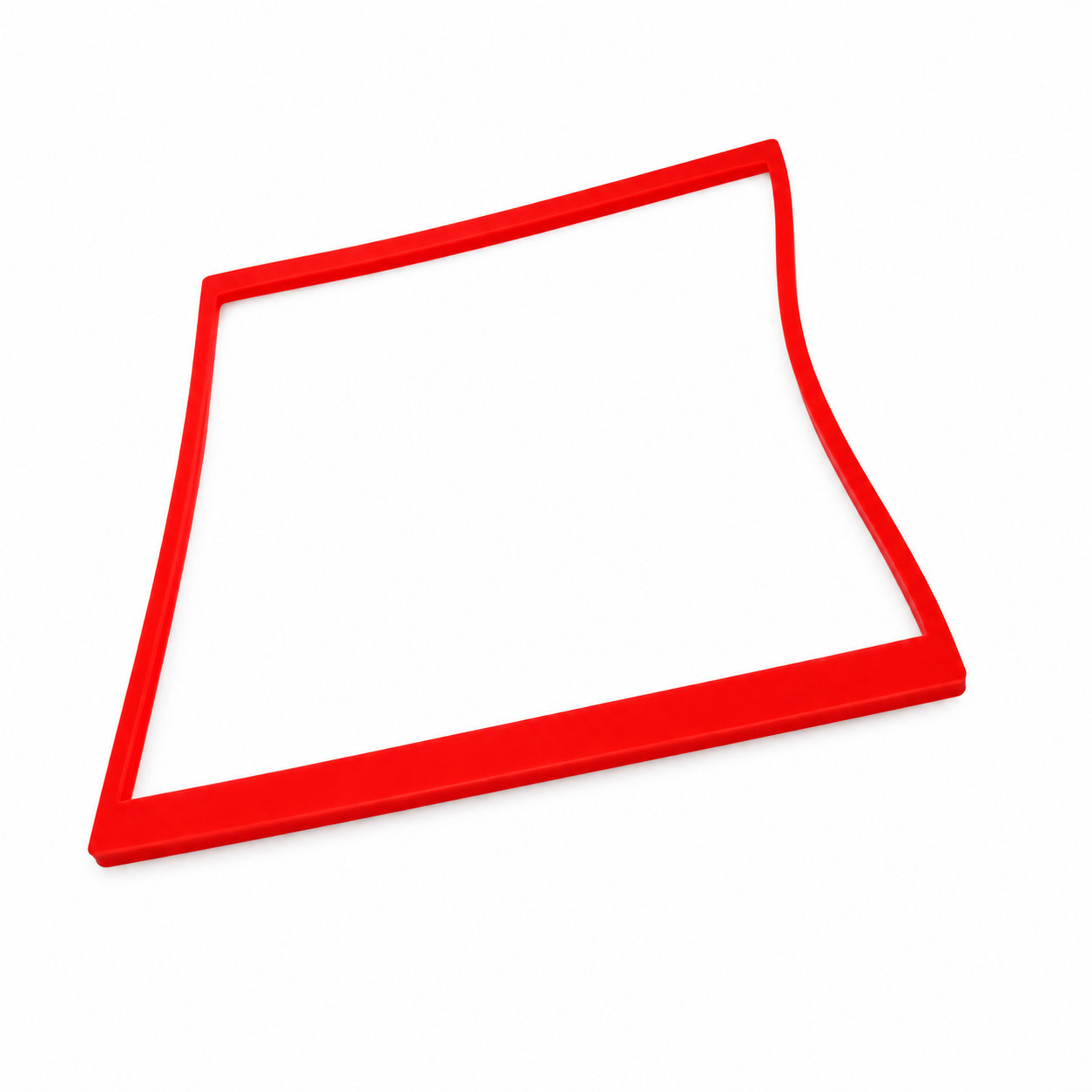 Square molded rubber silicone gasket/colorful silicone ring washer