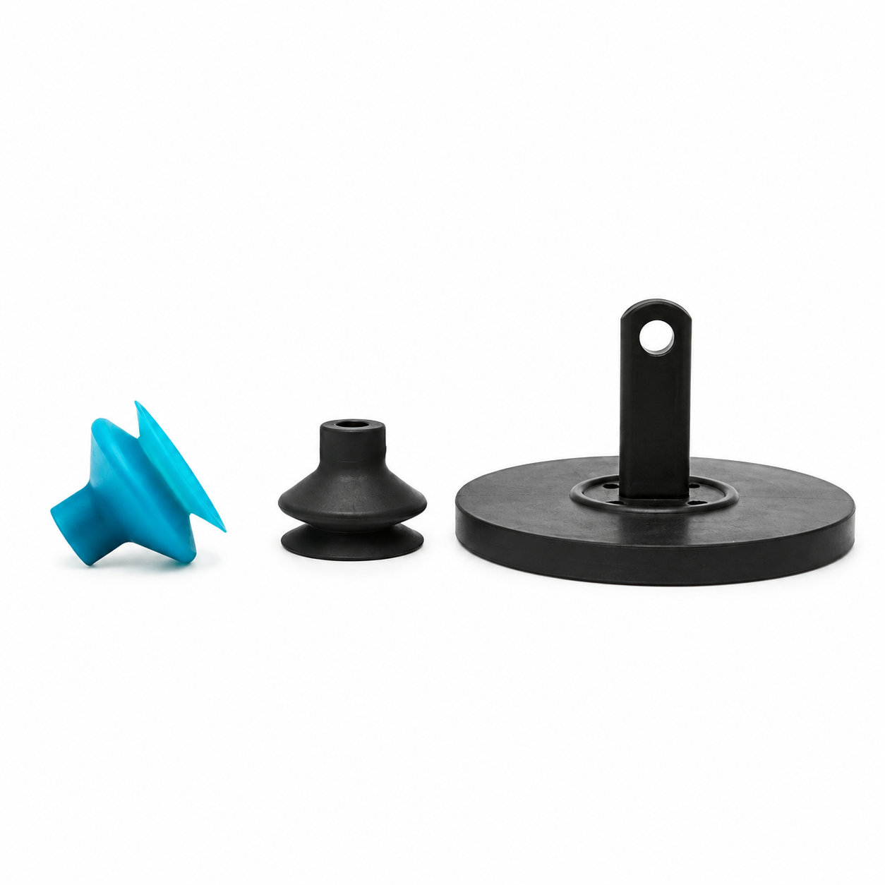 Custom rubber silicone cup compact vacuum suction cup