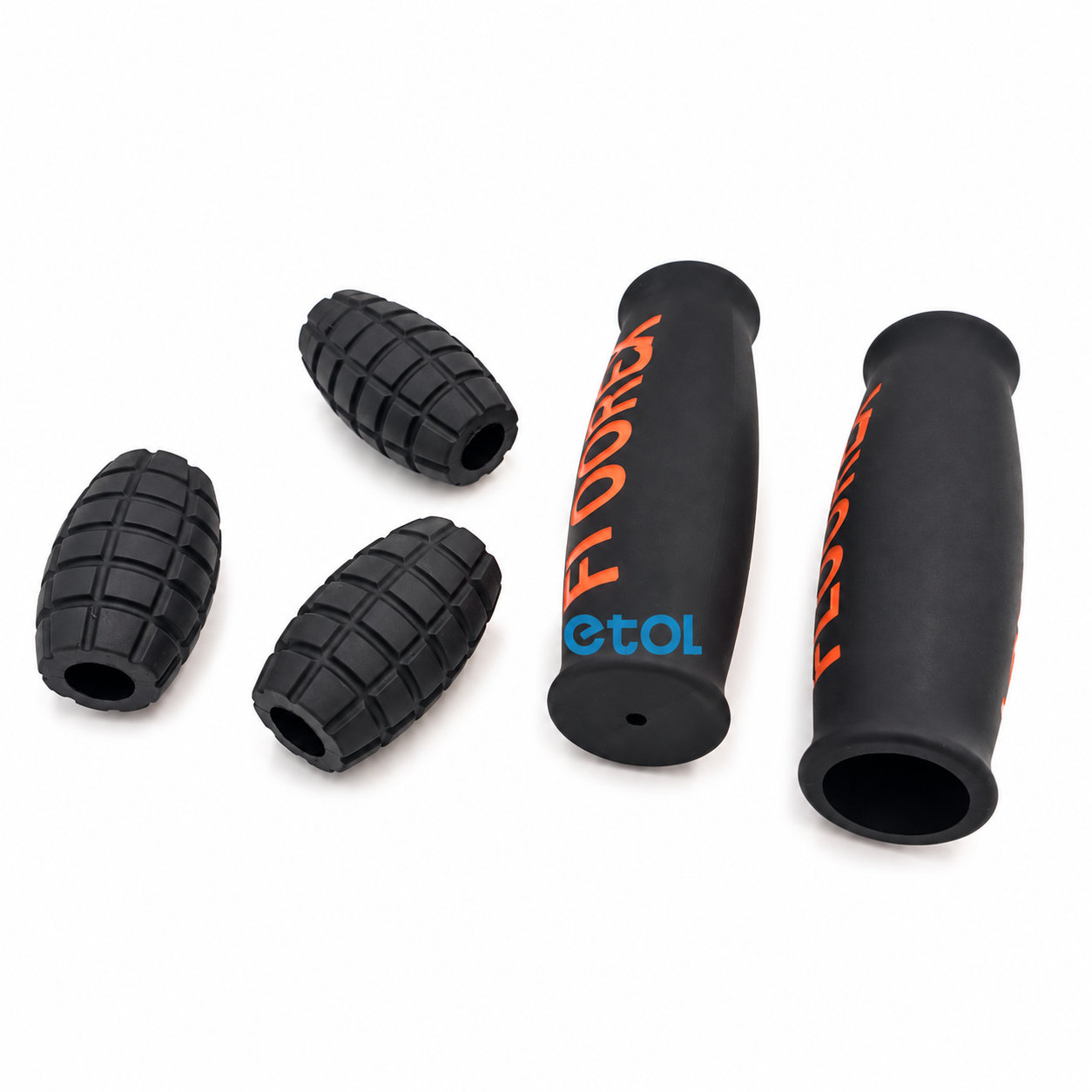 Silicone Wheelbarrow Handle Rubber Handle Sleeve