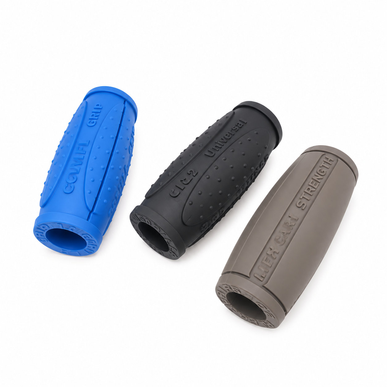 Rubber Handle Grips Colorful Silicone Handle