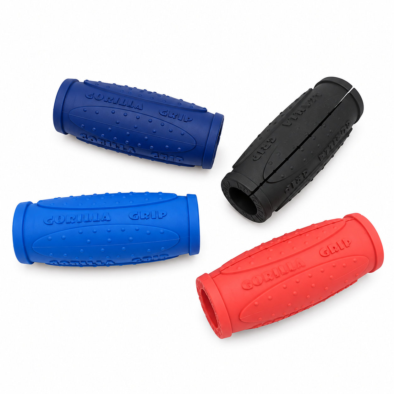 fitness rubber grips custom rubber grip handles