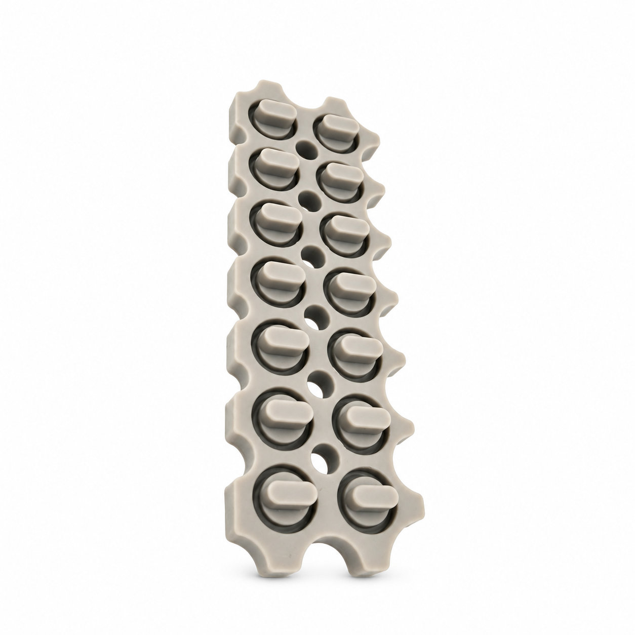 rubber silicone elastic prototype keypad without silk printing
