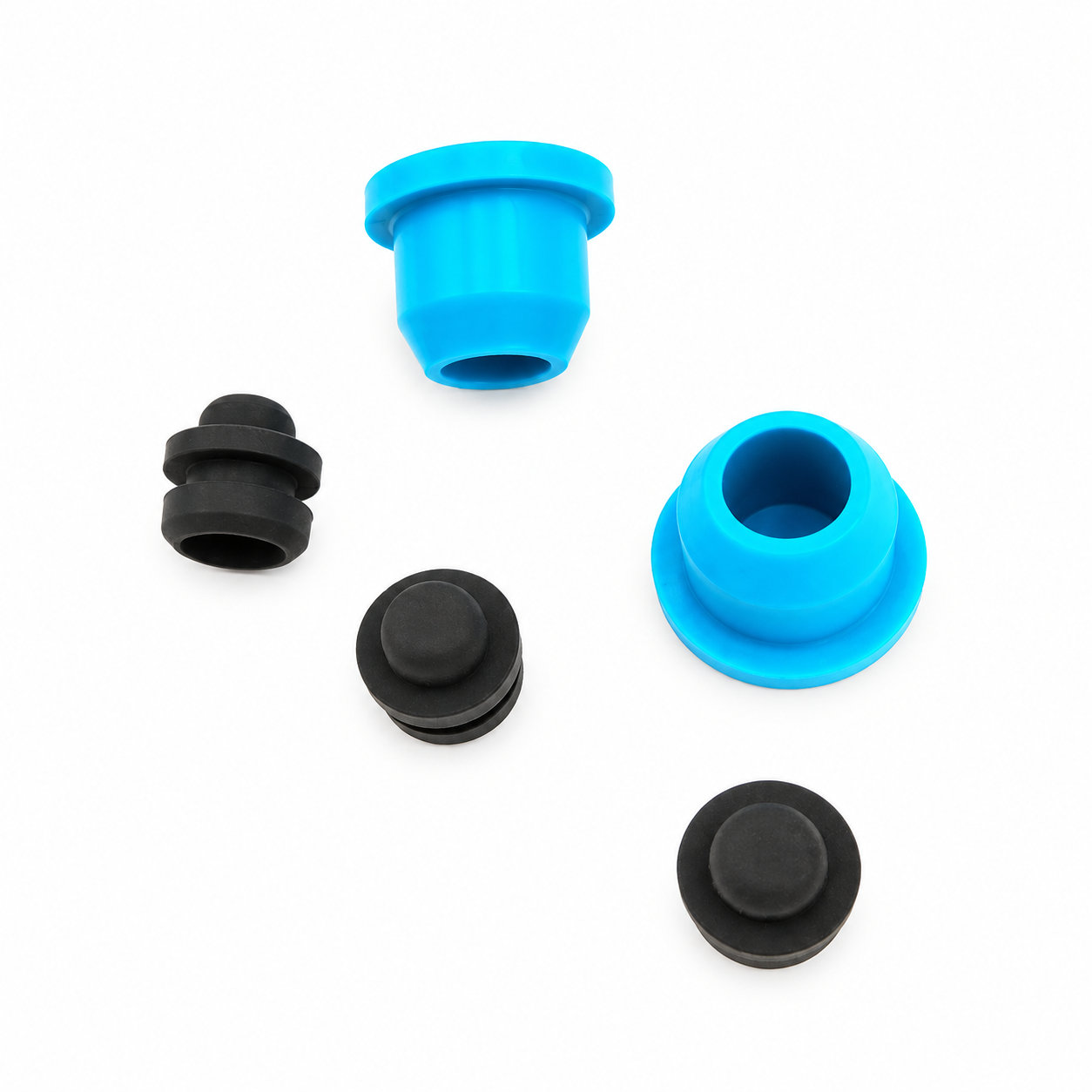 Silicone rubber small hole plugs/stopper for terminal sealing