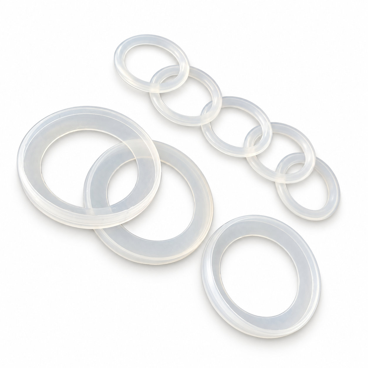 Custom waterproof flat fire o rings thin insulation washer