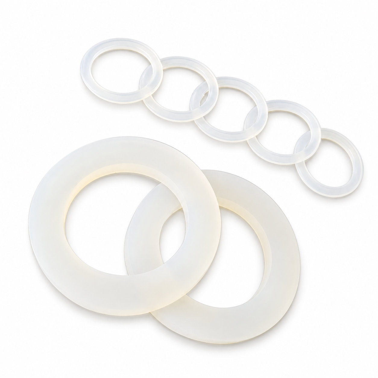 Custom molded waterproof rubber ring silicone sealed gasket