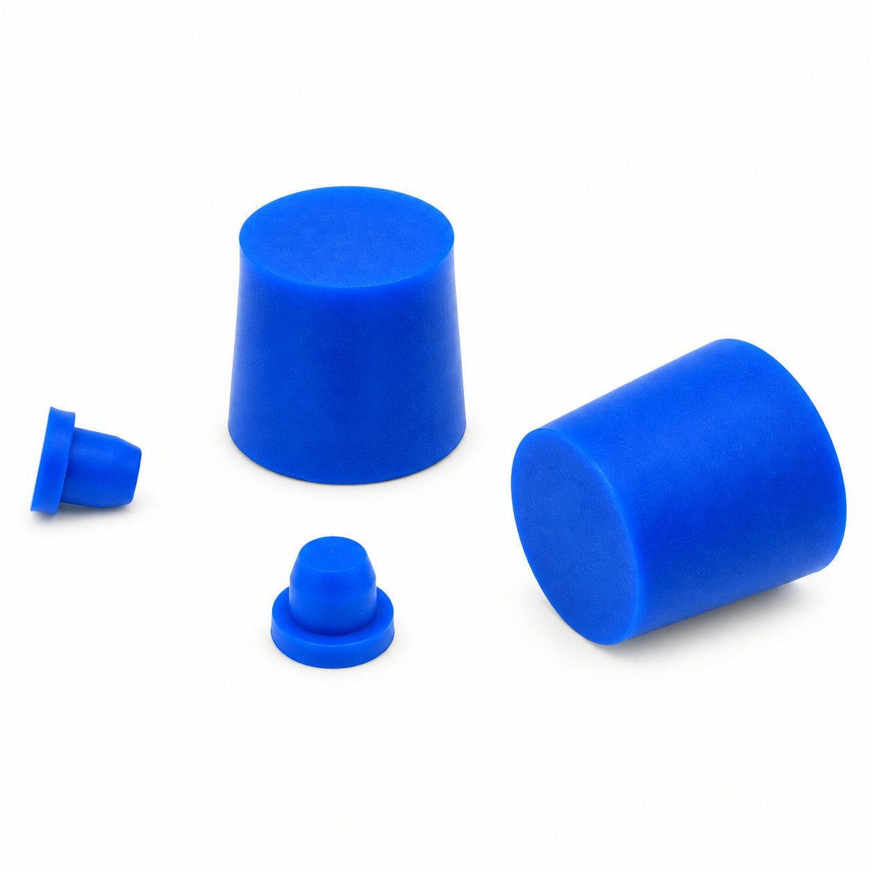 Custom made heat-resistant rubber solid stopper/plugs for sealing