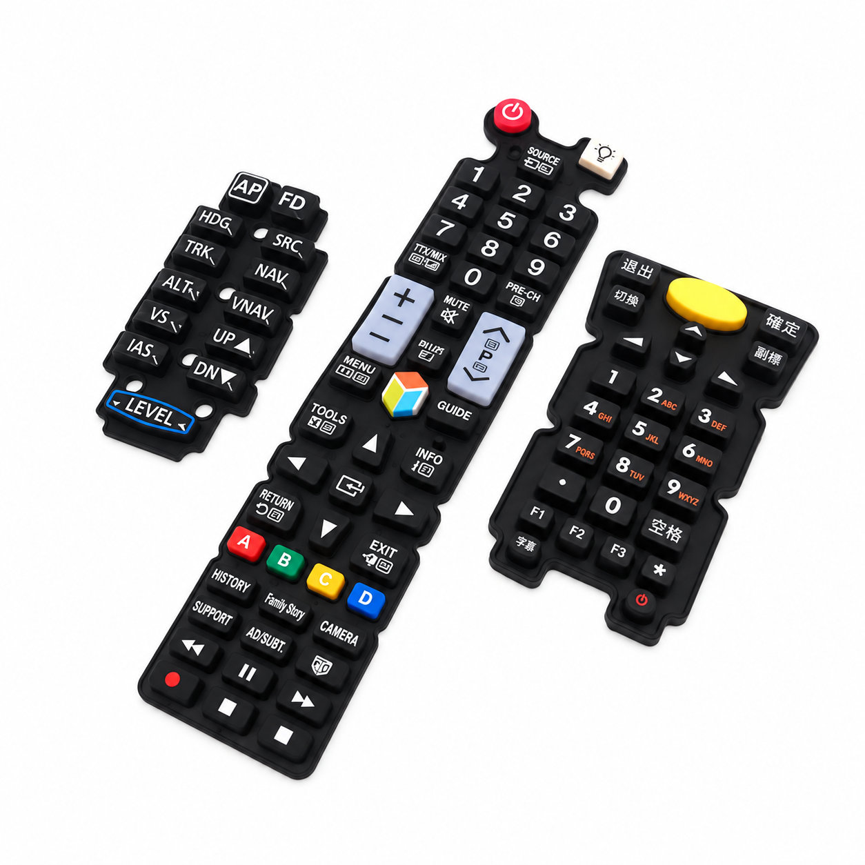 Silicone Rubber Keypad Press Remote Controller