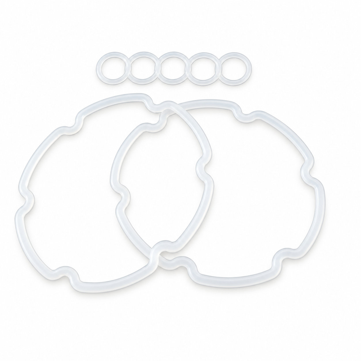 FDA approved silicone seal o ring gasket for jar lids