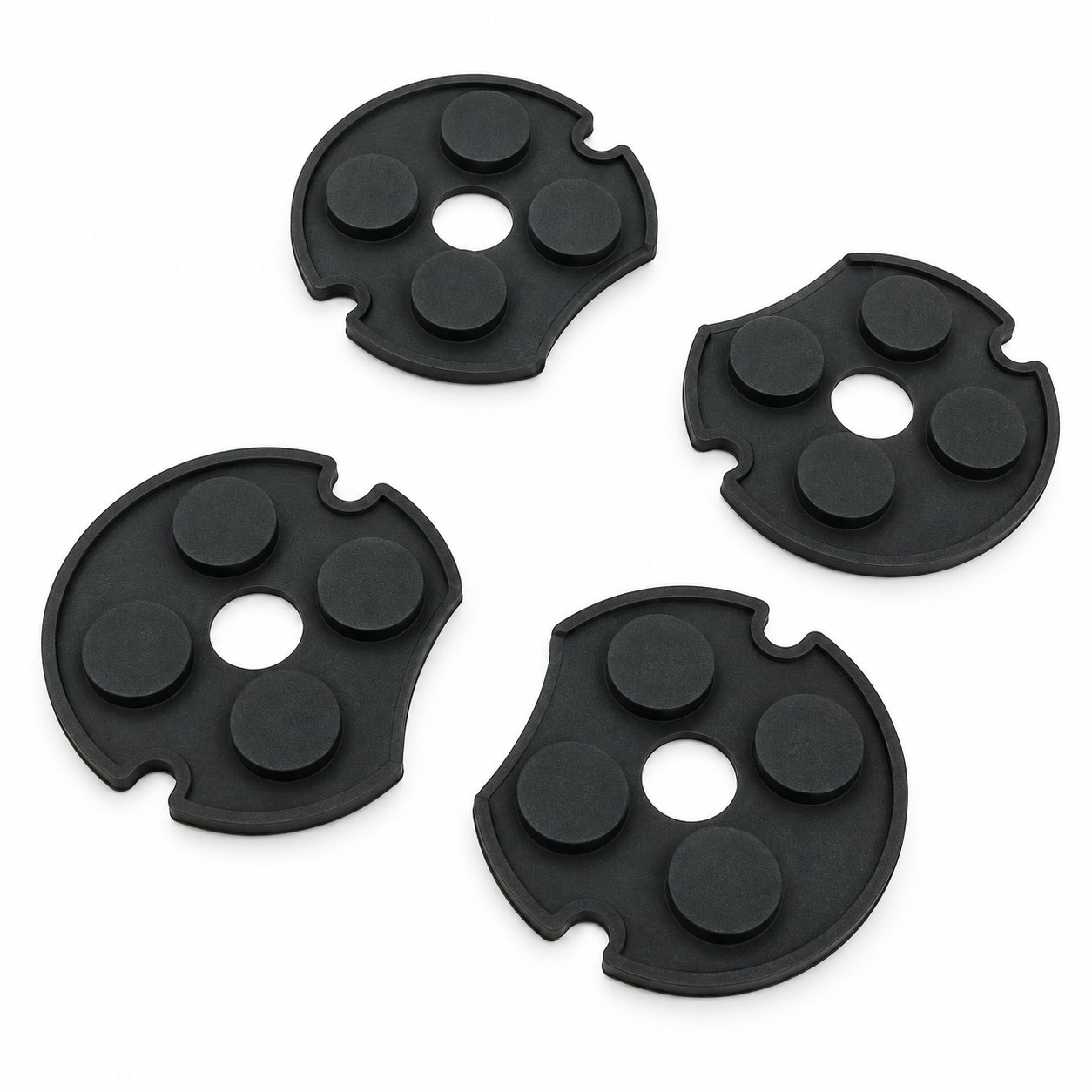 Used for toys silicone button keypad with conductive carbon pill
