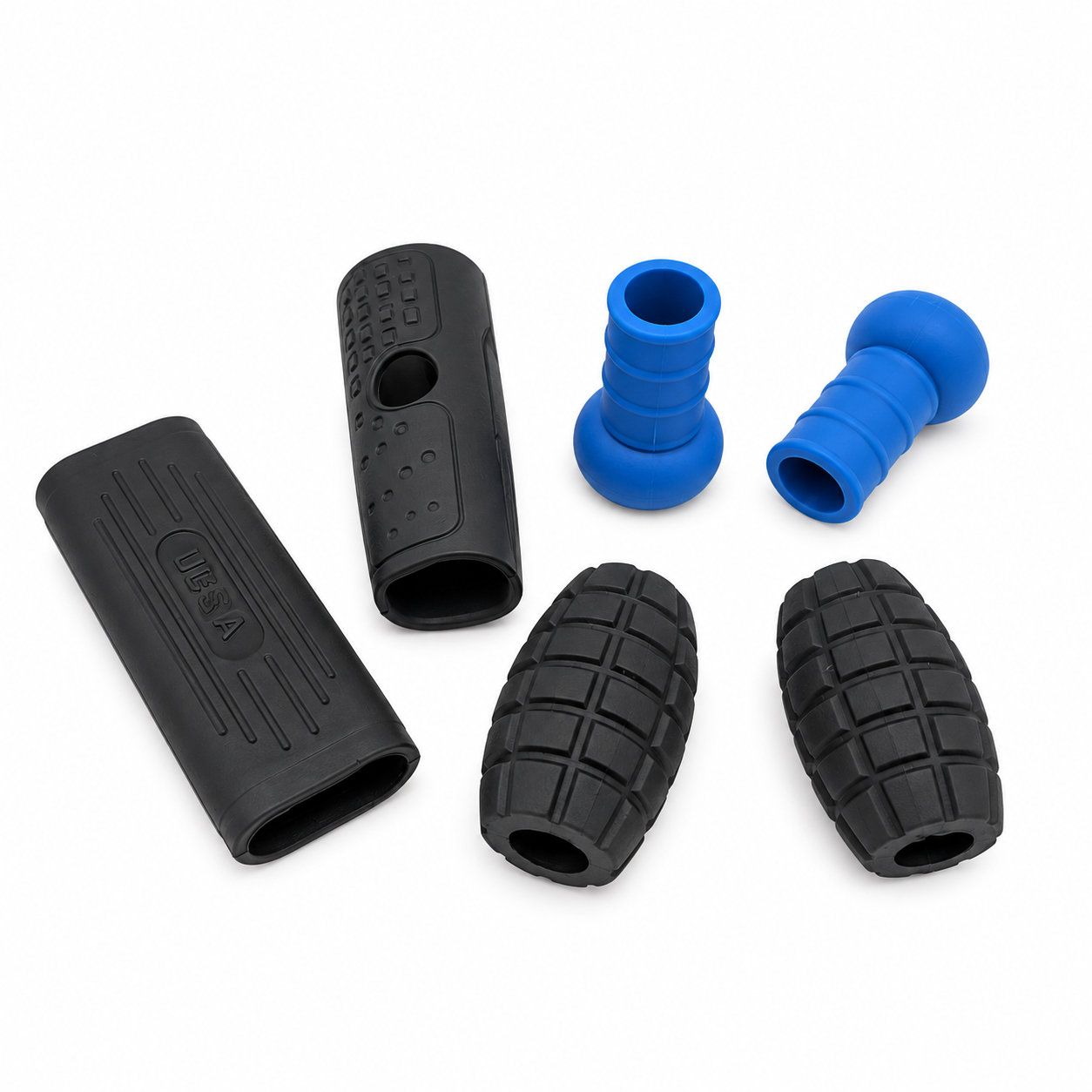 Custom made silicone rubber grips handle bars cover