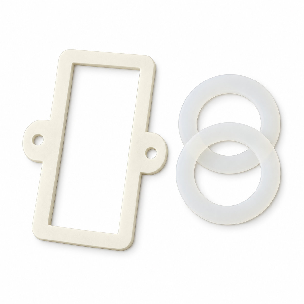 FDA approved flexible soft silicone seal gasket