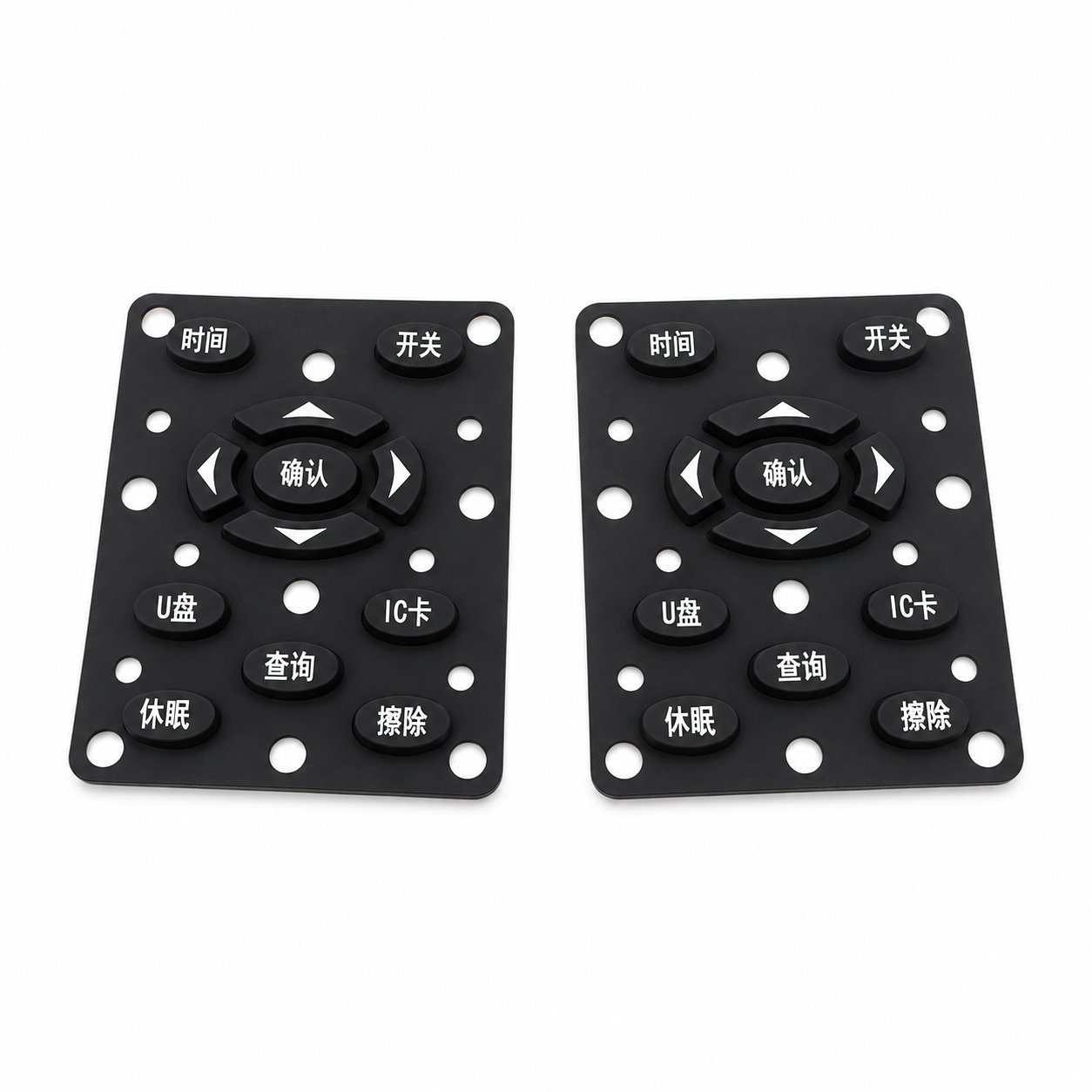 Rubber silicone elastomer keypad high quality and eco-friendly