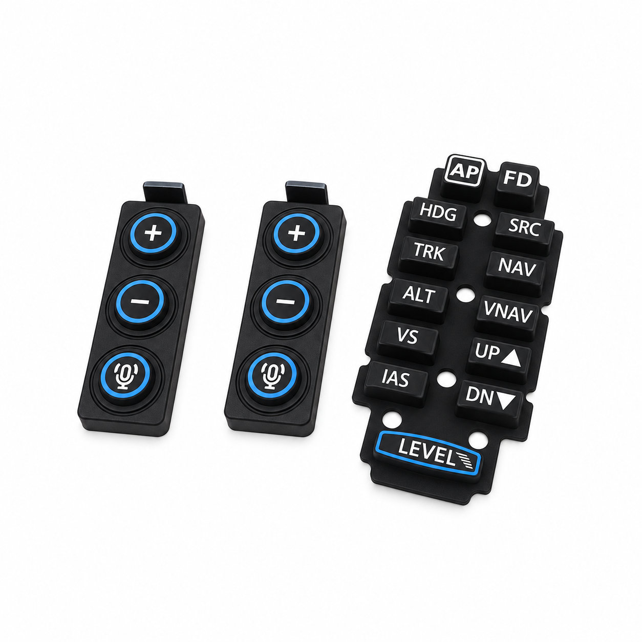 Waterproof keypads conductive silicone rubber button