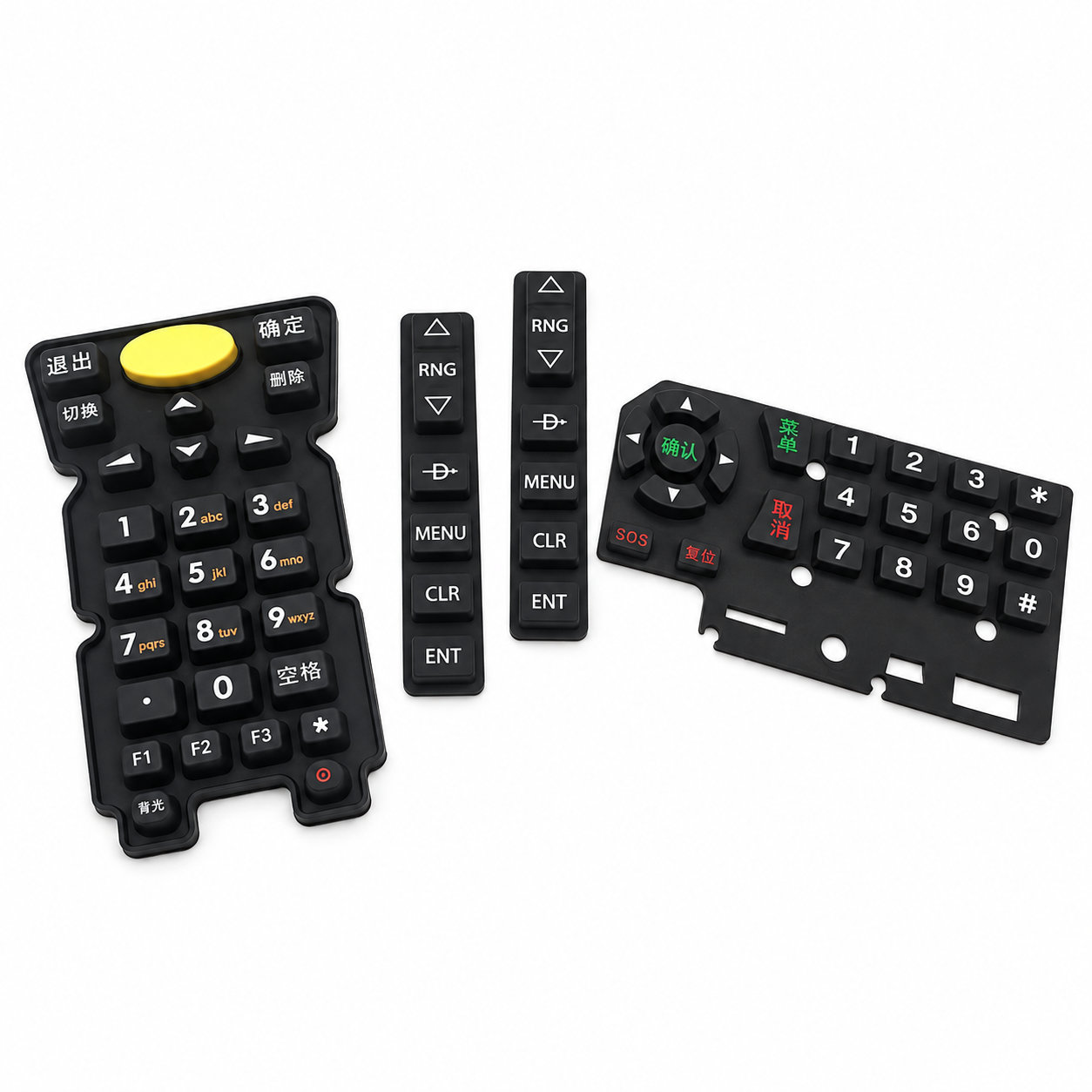 Custom mechanical silicone keypad remote controller