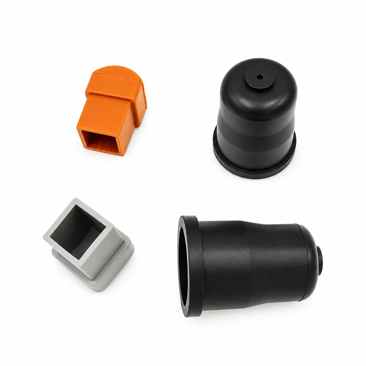 Custom NBR Neoprene EPDM silicone rubber tube plug