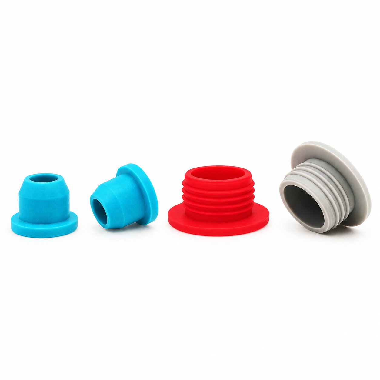 Custom made waterproof FDA silicone hole plugs
