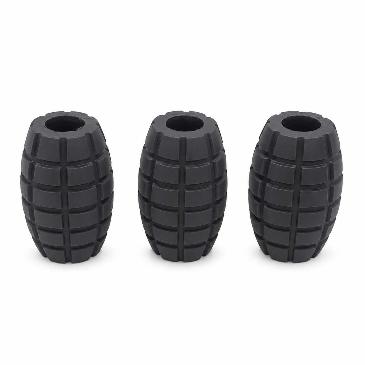 Neoprene rubber handle dumbbell silicone grip