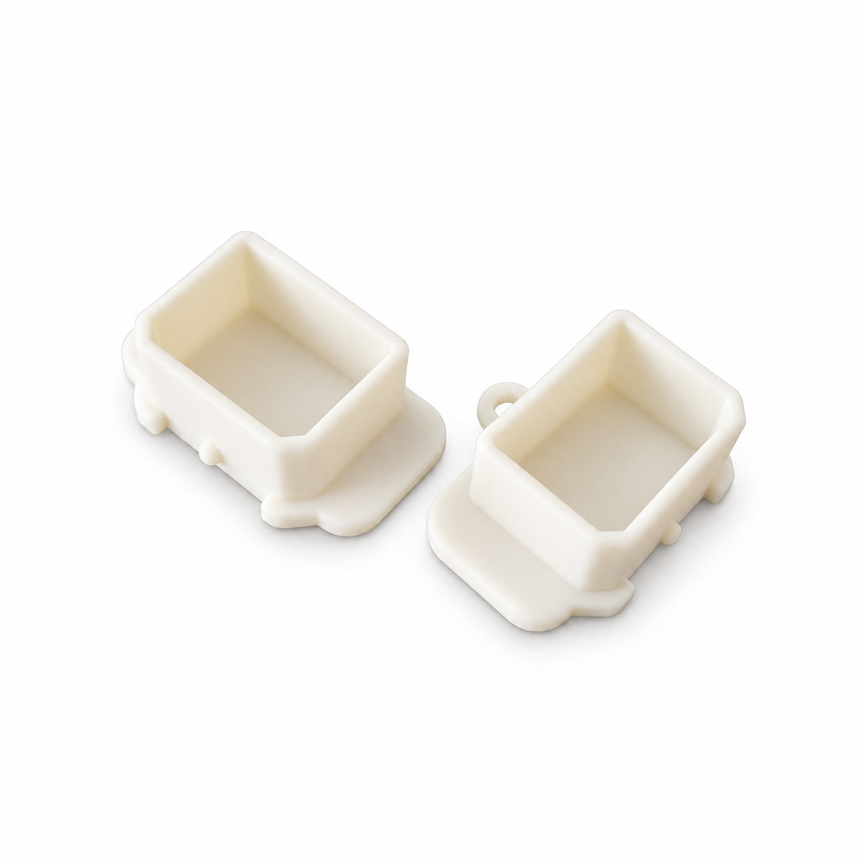 High quality white silicone plug/stopper with FDA approved