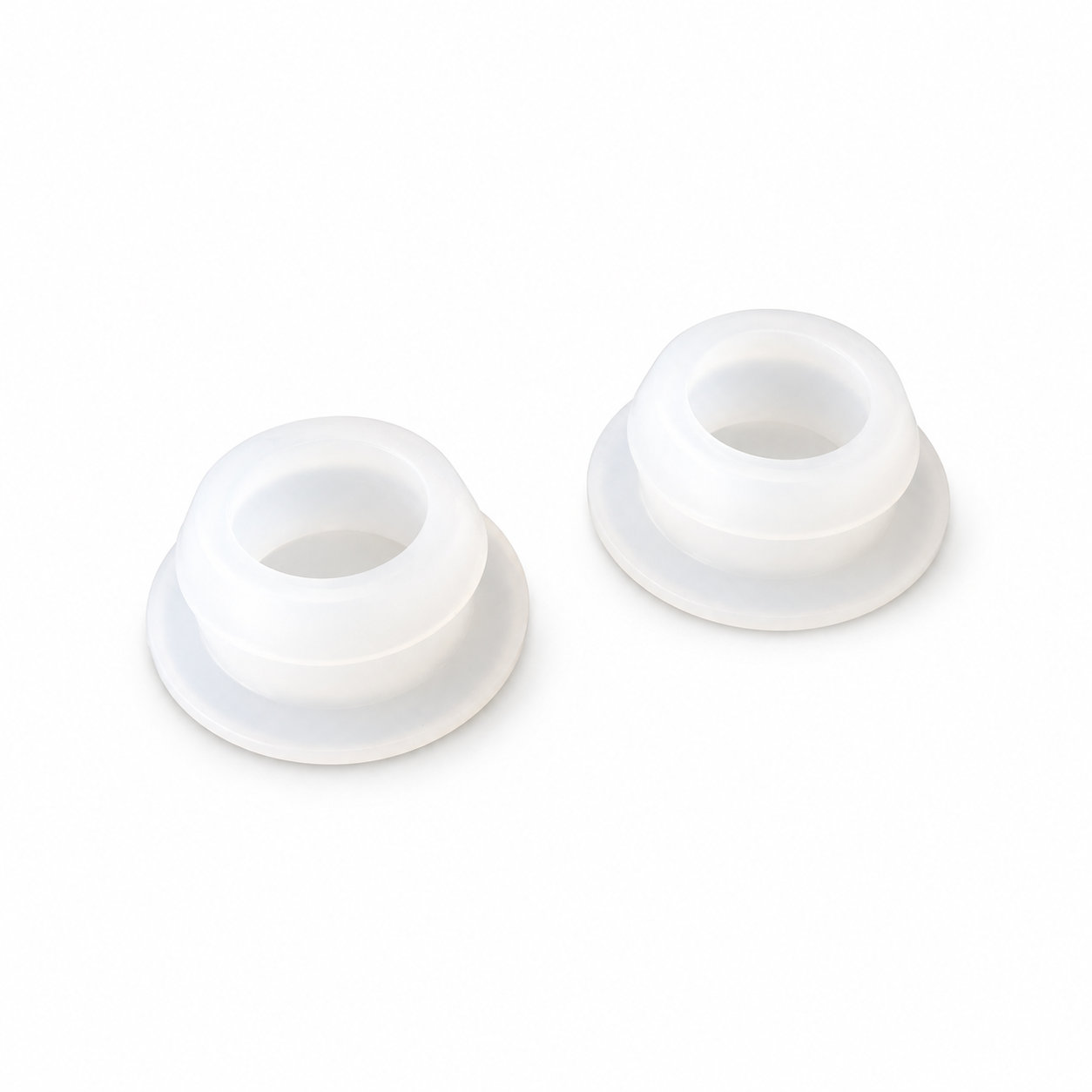 High quality transparent 13.5mm silicone stoppers with FDA approved