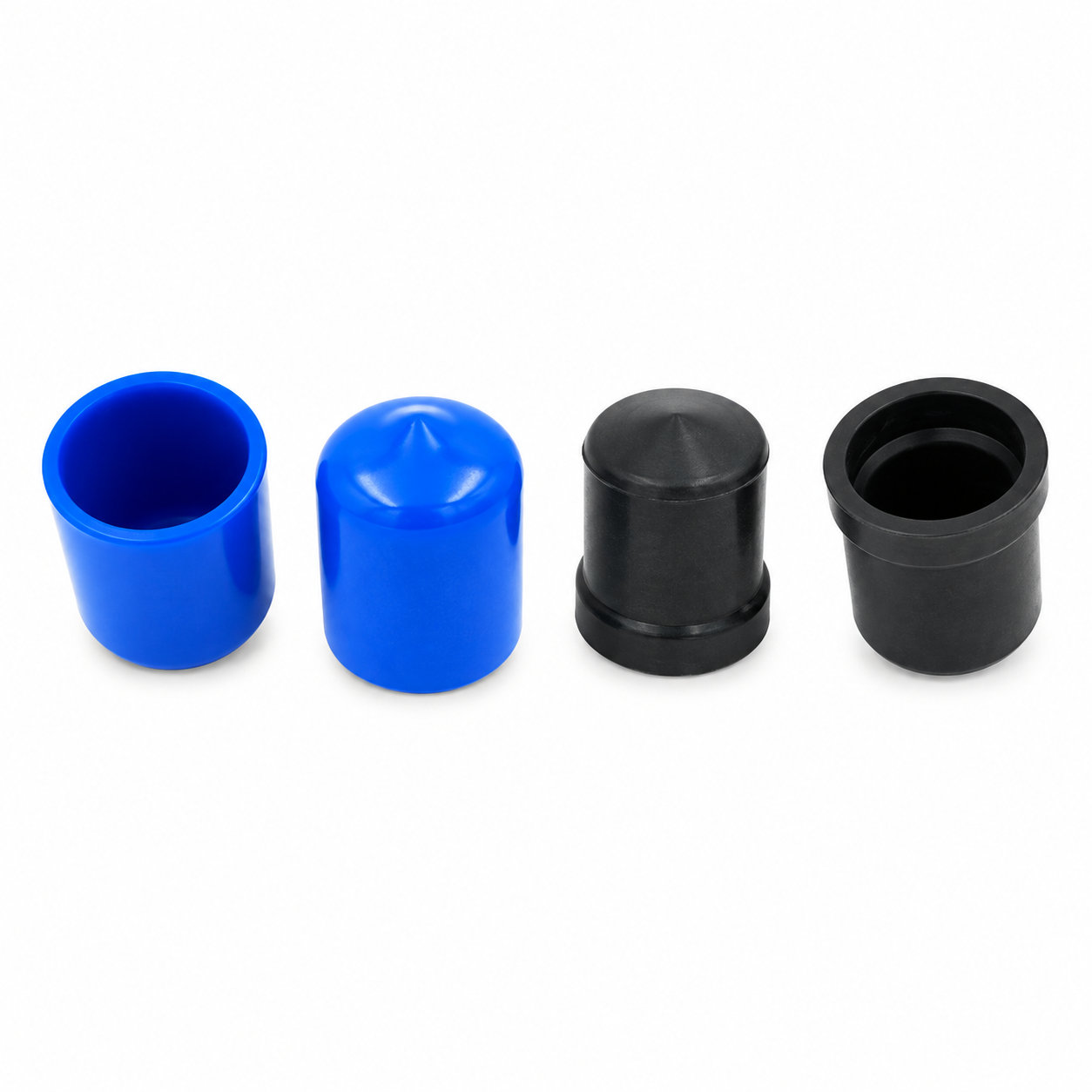 High quality colored silicone rubber stopper/caps with silicone oil